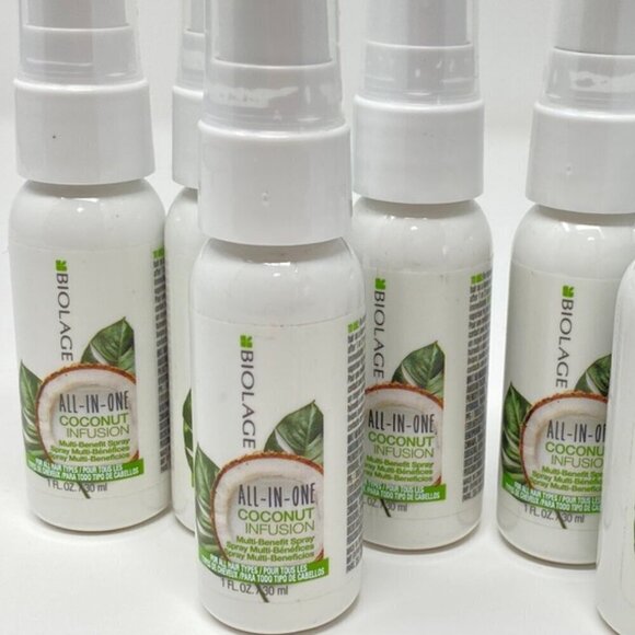 Matrix Biolage All-in-1 Coconut Infusion Multi-Benefit Leave-In 1oz NEW  30 Pack - Picture 2 of 2